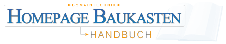 Domaintechnik® Baukasten Handbuch
