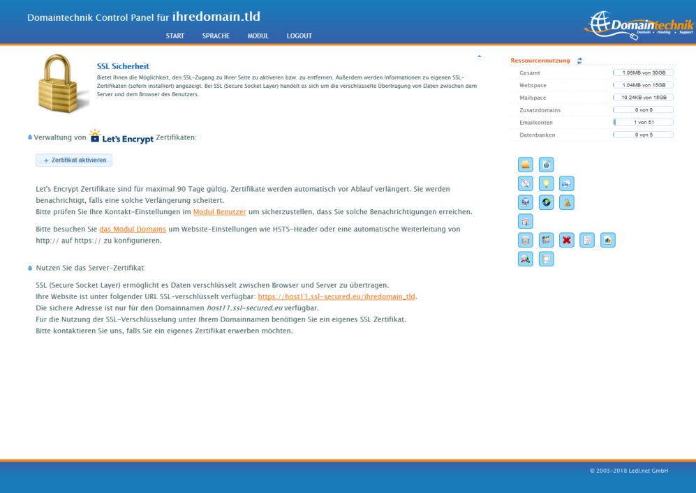 SSL Sicherheit - Ohne Zertifikat