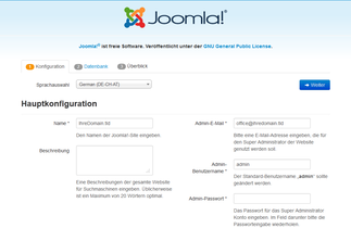 Joomla - Installation