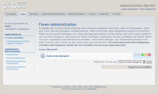 phpBB Forum - Administration