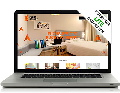 Website erstellen mit dem Homepage Baukasten Lite