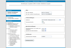 expCounter - Administration