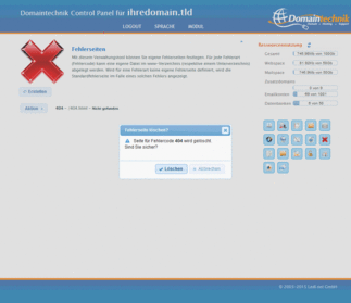 Fehlerseiten Screenshot 5