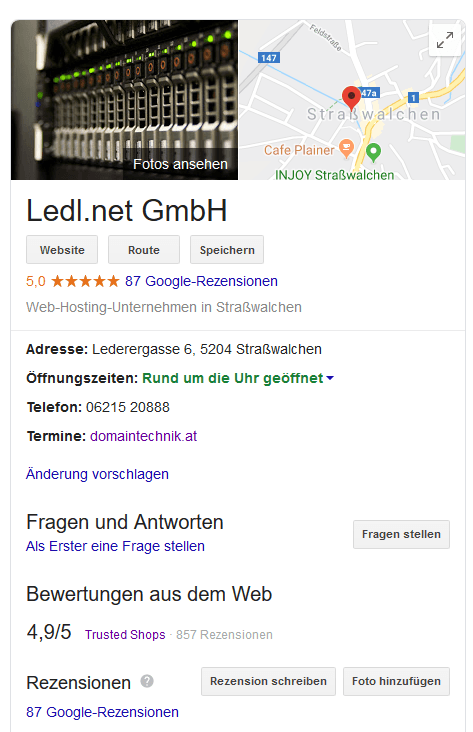 Google My Business Eintrag Google My Business Eintrag
