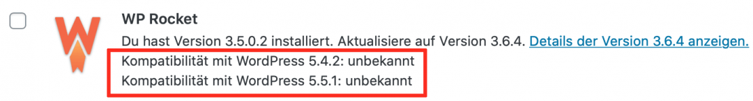 Inkompatible Erweiterungen erkennen