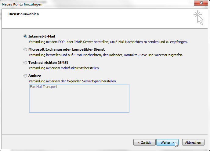 Microsoft Outlook 2010 - Schritt 10