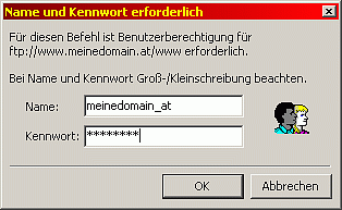 Microsoft Frontpage 2003 Anleitung Schritt 3