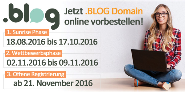 .blog vorbestellen