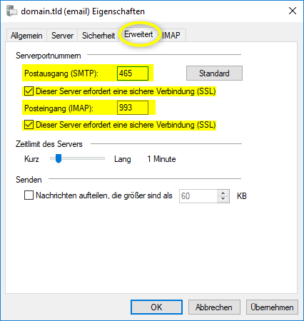 Windows Live Mail 2012 - SSL - 4