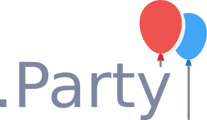 .party Domain registrieren