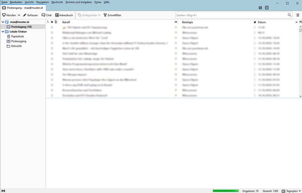 Mozilla Thunderbird einrichten