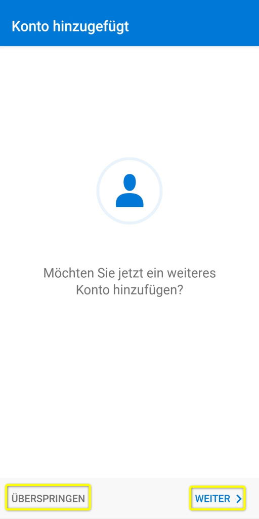 E-Mail einrichten Konto hinzufügen