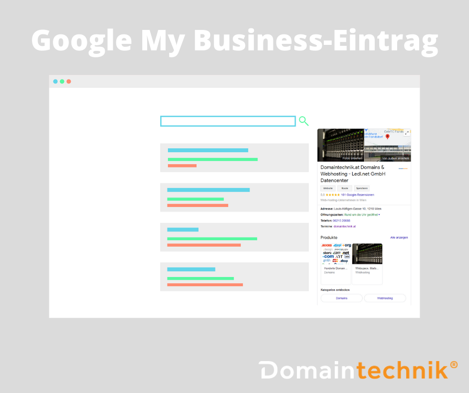 Website Optimierung Google My Business Eintrag anmelden