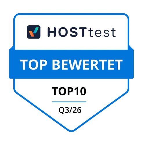 Hosttest TOP10 Top bewertet