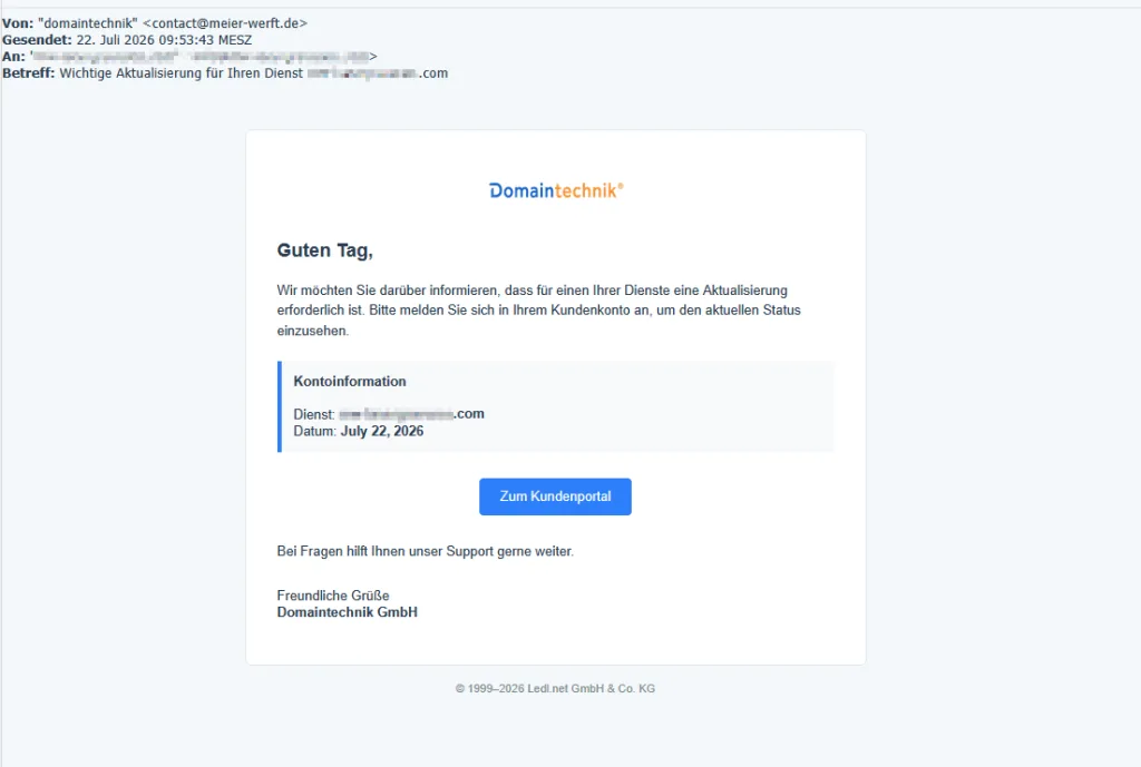 Phishing Mail