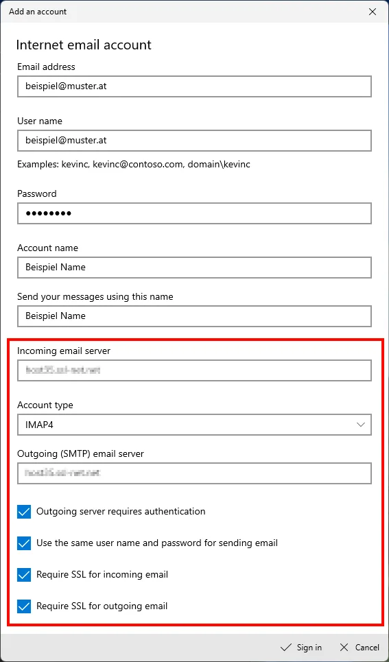Windows 11 Server Einstellungen